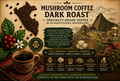 Coffee with Mushrooms Dark Roast